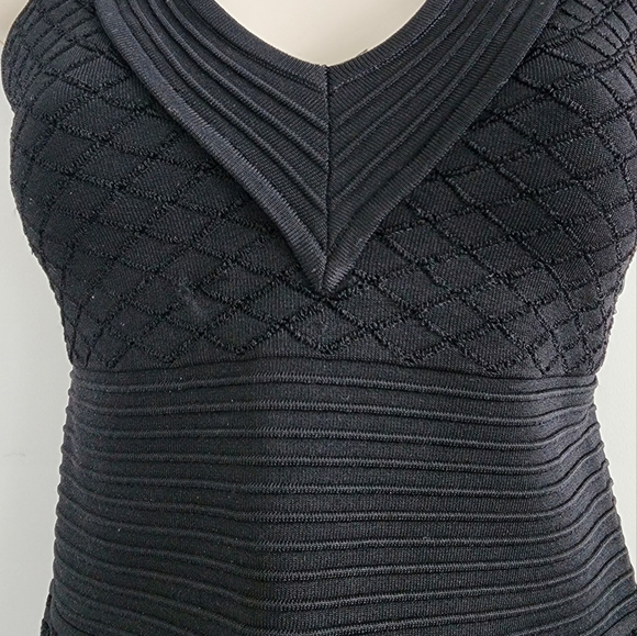 Guess Bandage Crop Top with Matching Skirt | Black | Large - Picture 8 of 9